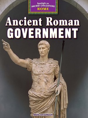 cover image of Ancient Roman Government